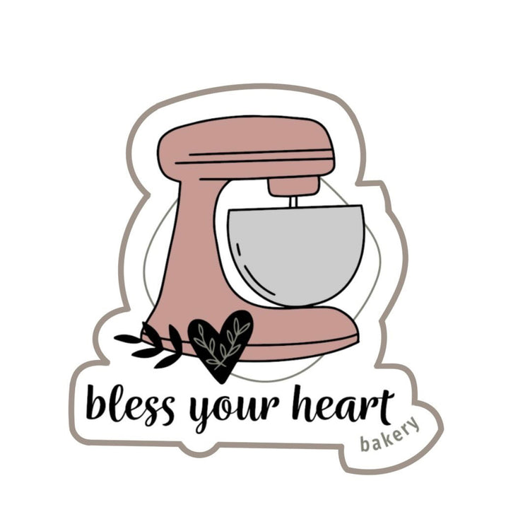 Custom Logo Cookie Cutter - Bless Your Heart Bakery