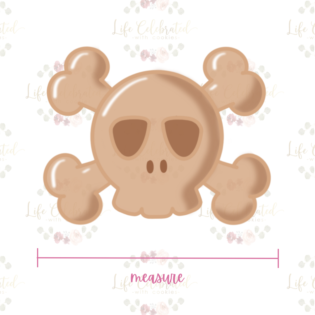 Skull & Crossbones Cookie Cutter