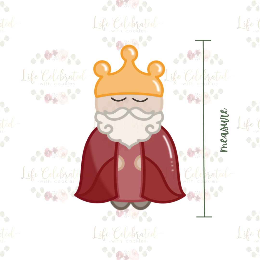 King in Red Cookie Cutter
