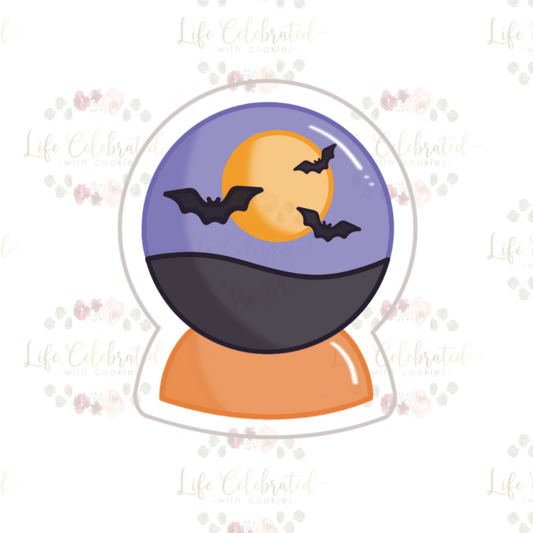 Haunted Snow Globe Cookie Cutter