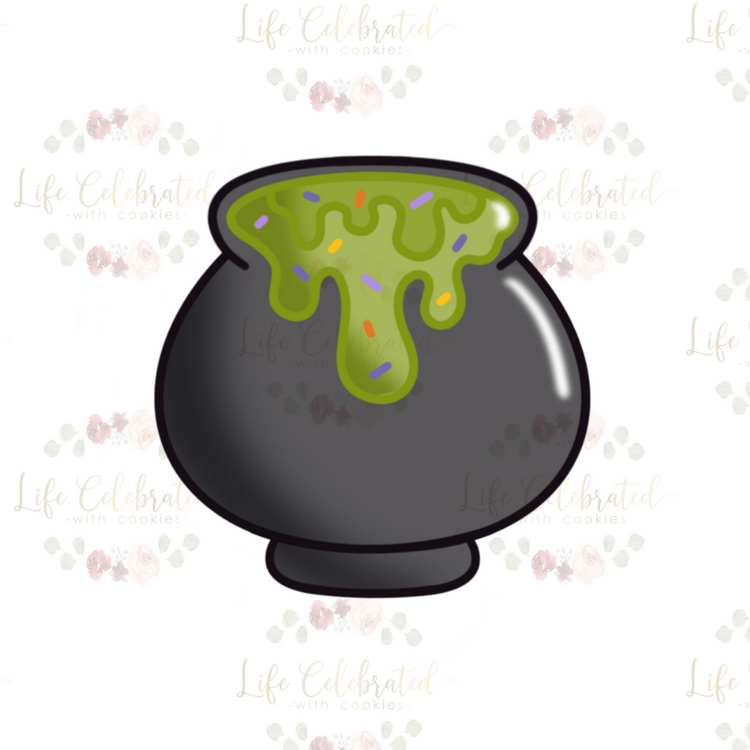 Cauldron Cookie Cutter