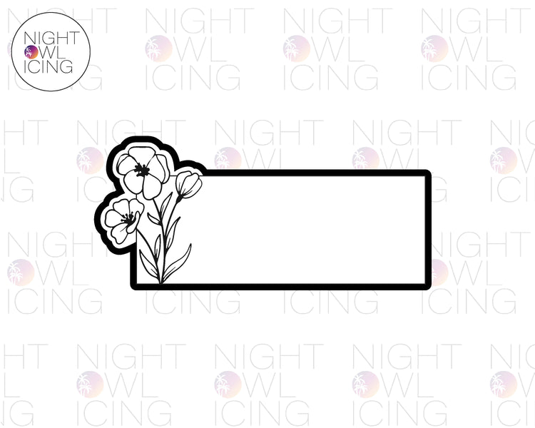 Botanical Rectangle Cookie Cutter