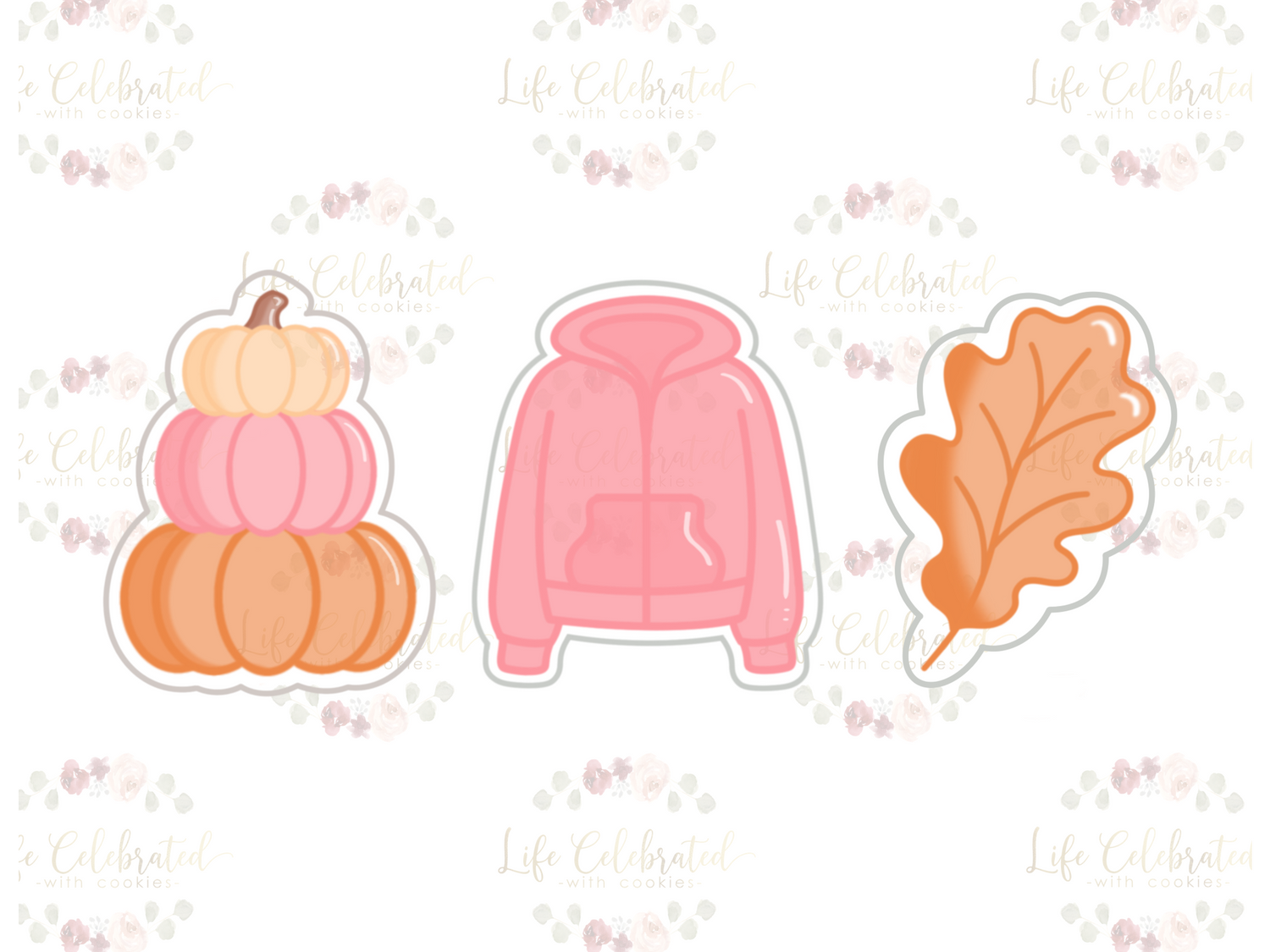 Fall Pumpkin Sweater Cookie Class Set