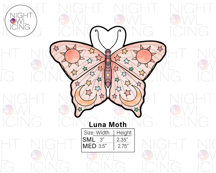 Luna Moth Cookie Cutter