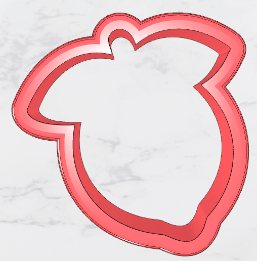 Lemon with Leaves Cookie Cutter