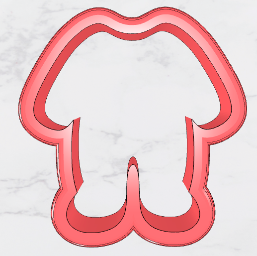 Baby Onesie with Booties Cookie Cutter
