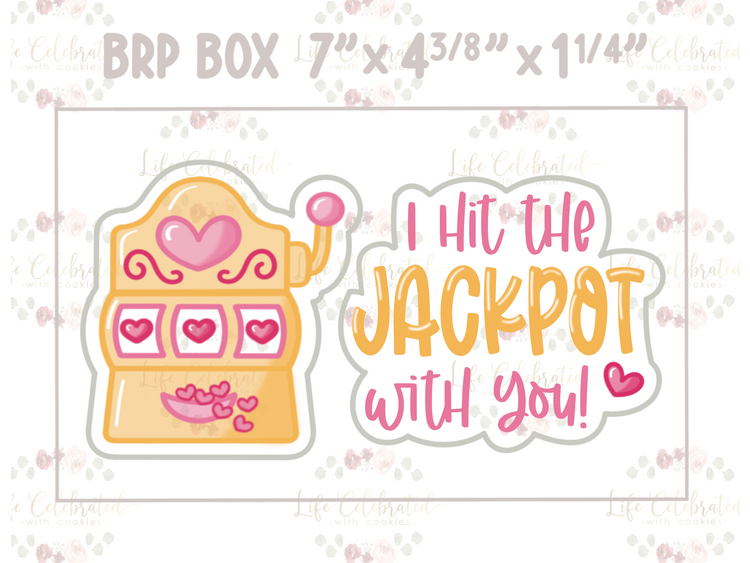 I Hit the Jackpot Cookie Cutters Box Set (STL FILE)