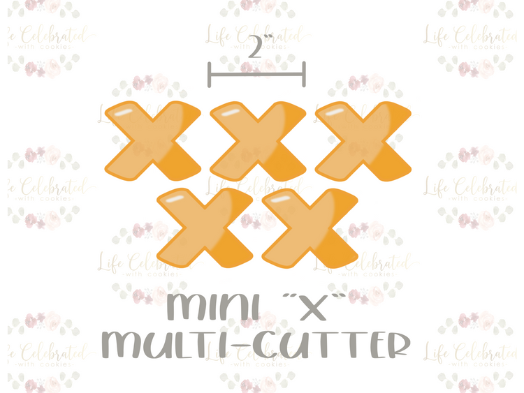 2" Mini X Multi-cutter (STL FILE)