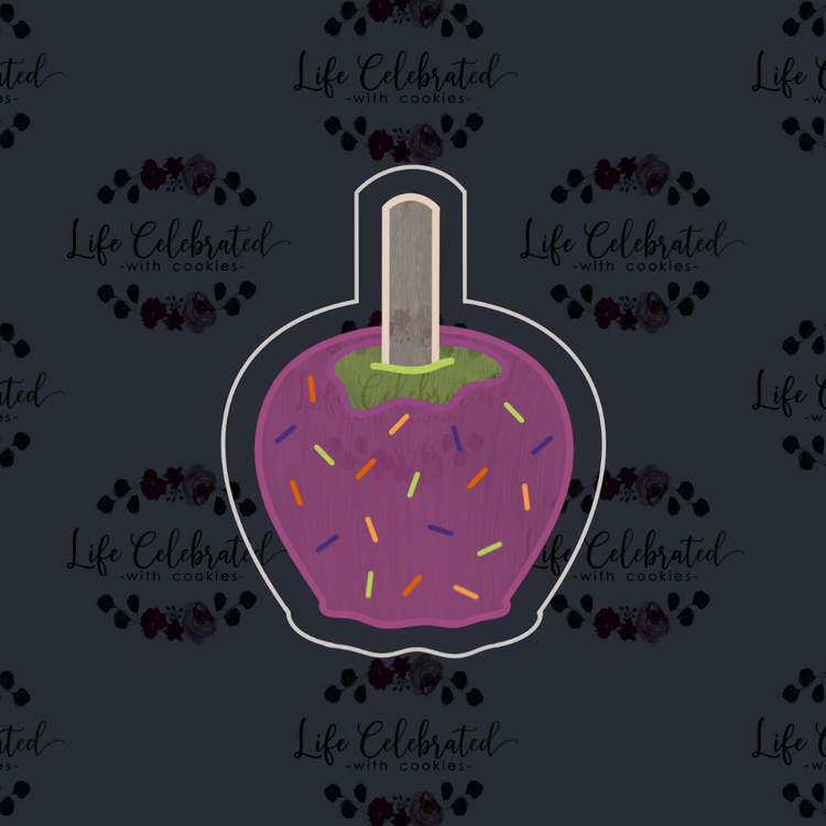 Candy Apple Cookie Cutter