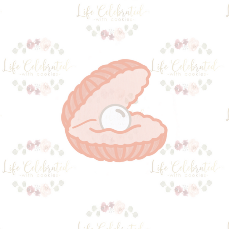 Clam Shell Seashell Cookie Cutter