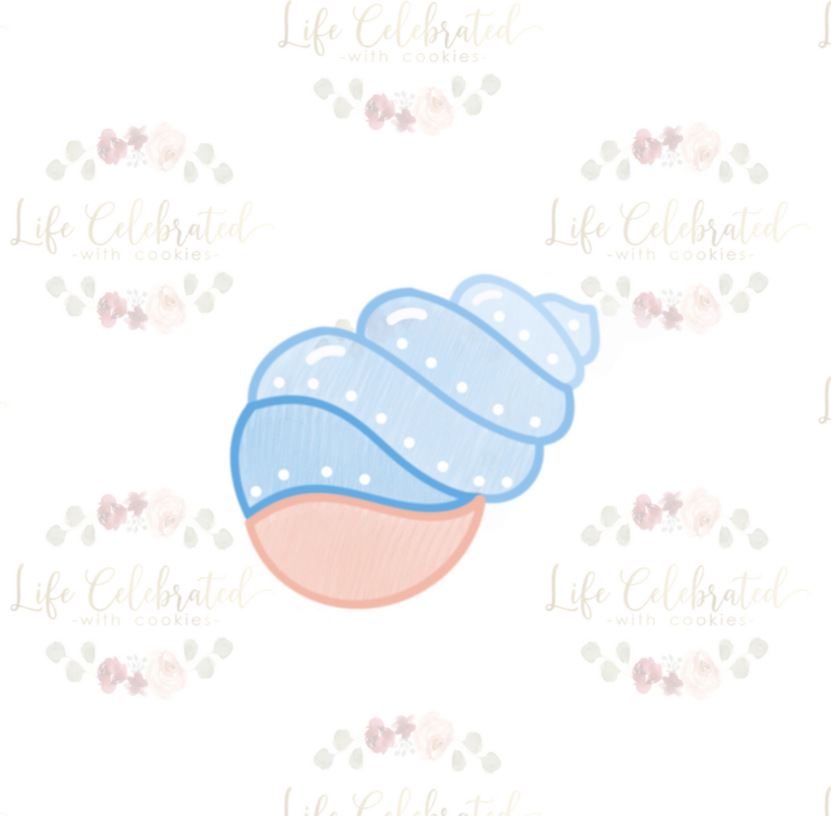 Tulip Seashell Cookie Cutter