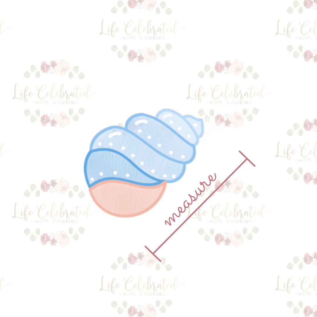 Tulip Seashell Cookie Cutter