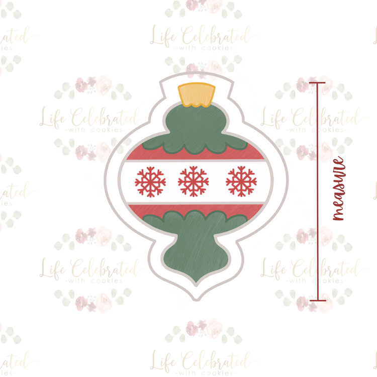 Vintage Ornament Cookie Cutter