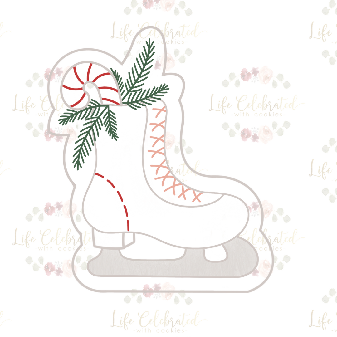 Ice Skate Cookie Cutter