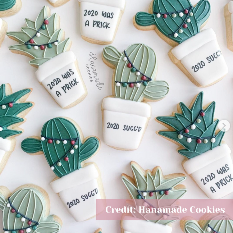 Alligator Cacti Cookie Cutter