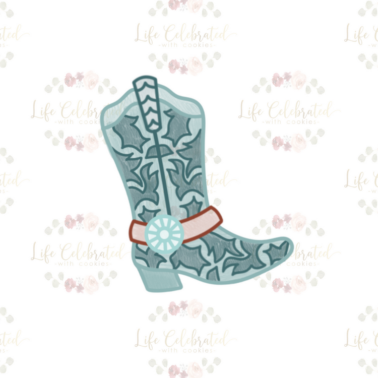 Cowboy Boot Cookie Cutter