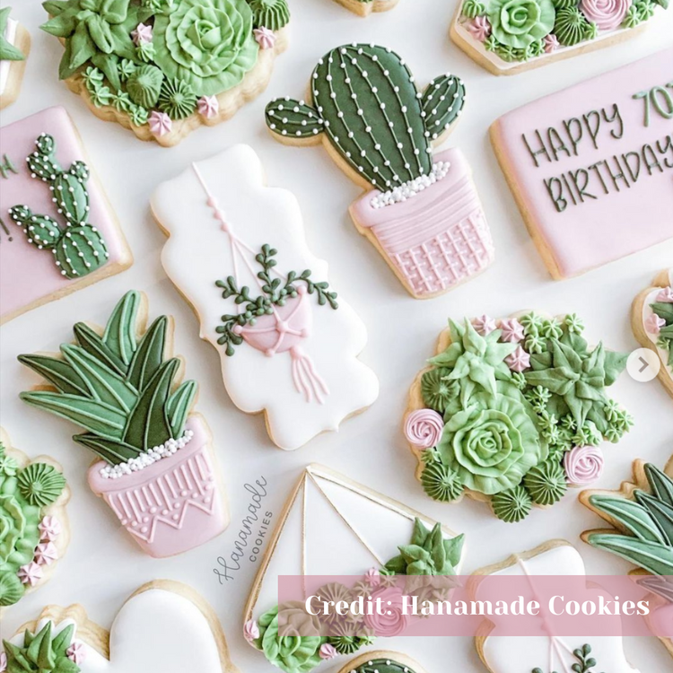 Alligator Cacti Cookie Cutter