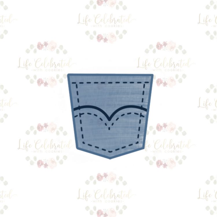 Jean Pocket Cookie Cutter