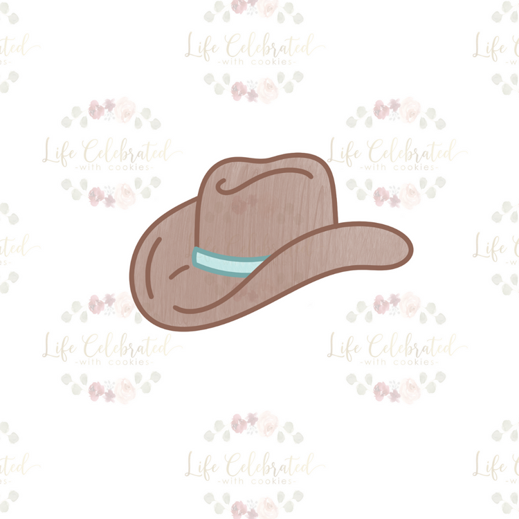 Cowboy Hat Cookie Cutter