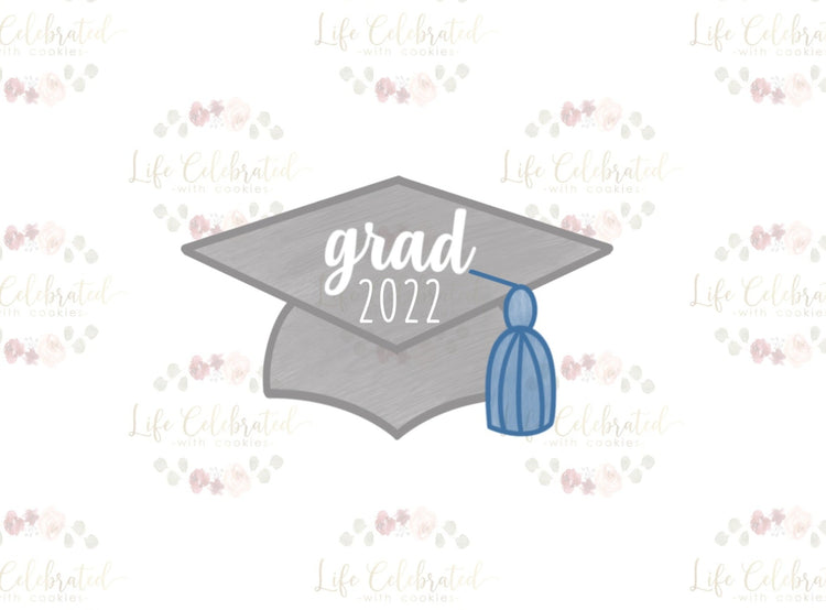 Graduation Cap Cookie Cutter