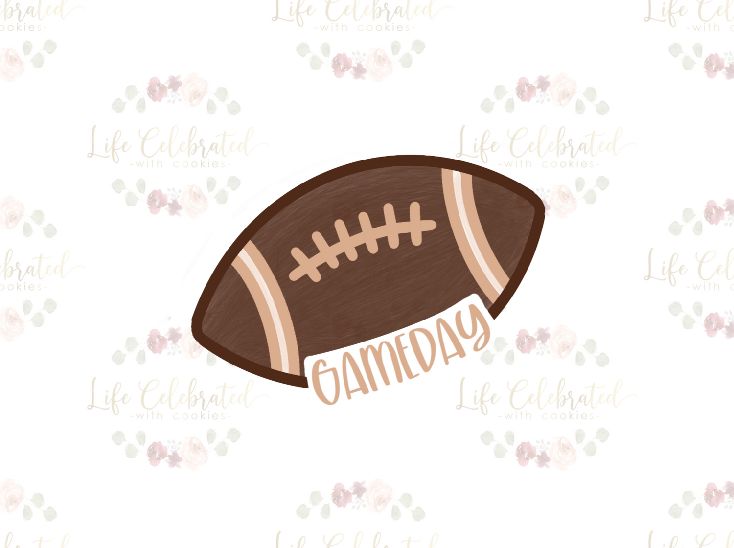 Football Cookie Cutter