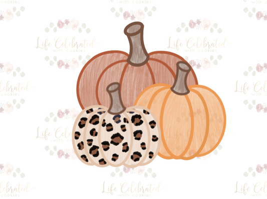 Pumpkin Trio Cookie Cutter