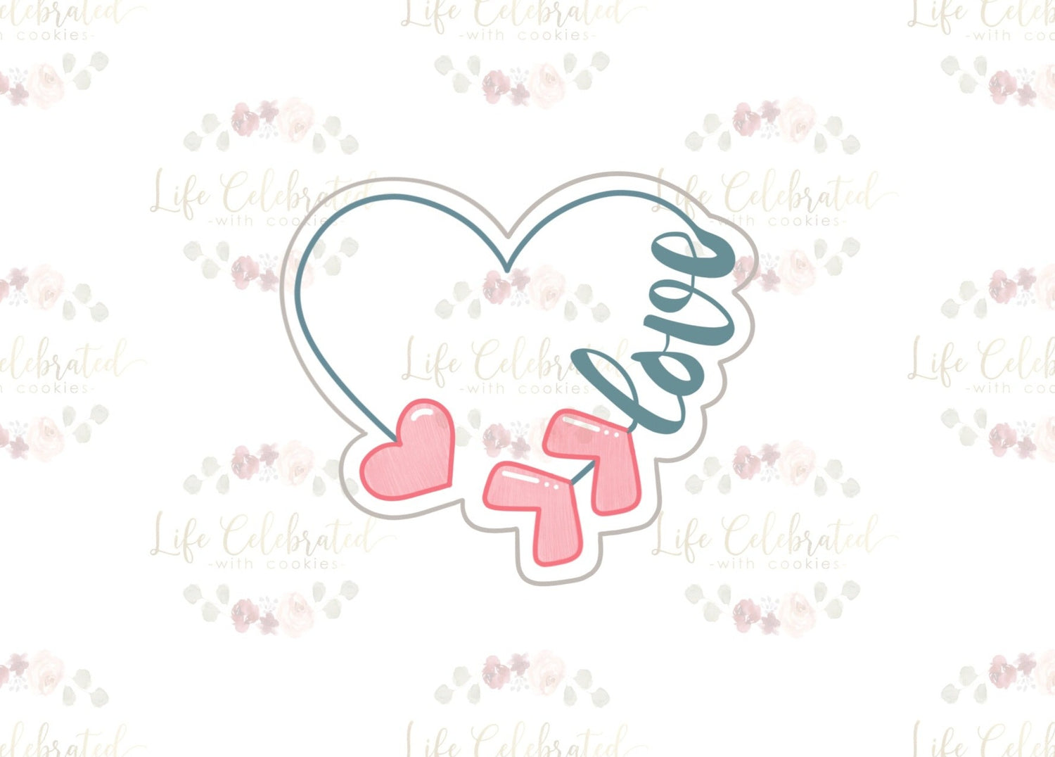 Love Arrow Cookie Cutter