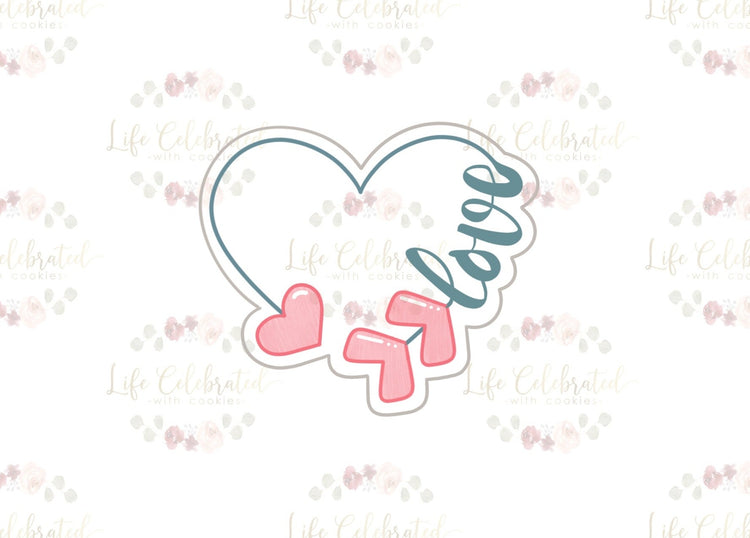 Love Arrow Cookie Cutter