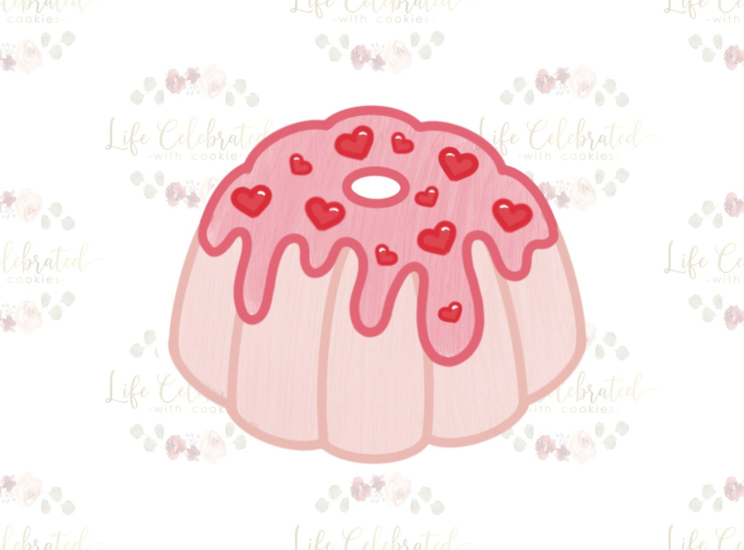 Bundt Cake Cookie Cutter