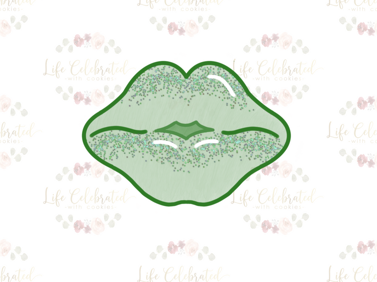 Lucky Lips Cookie Cutter