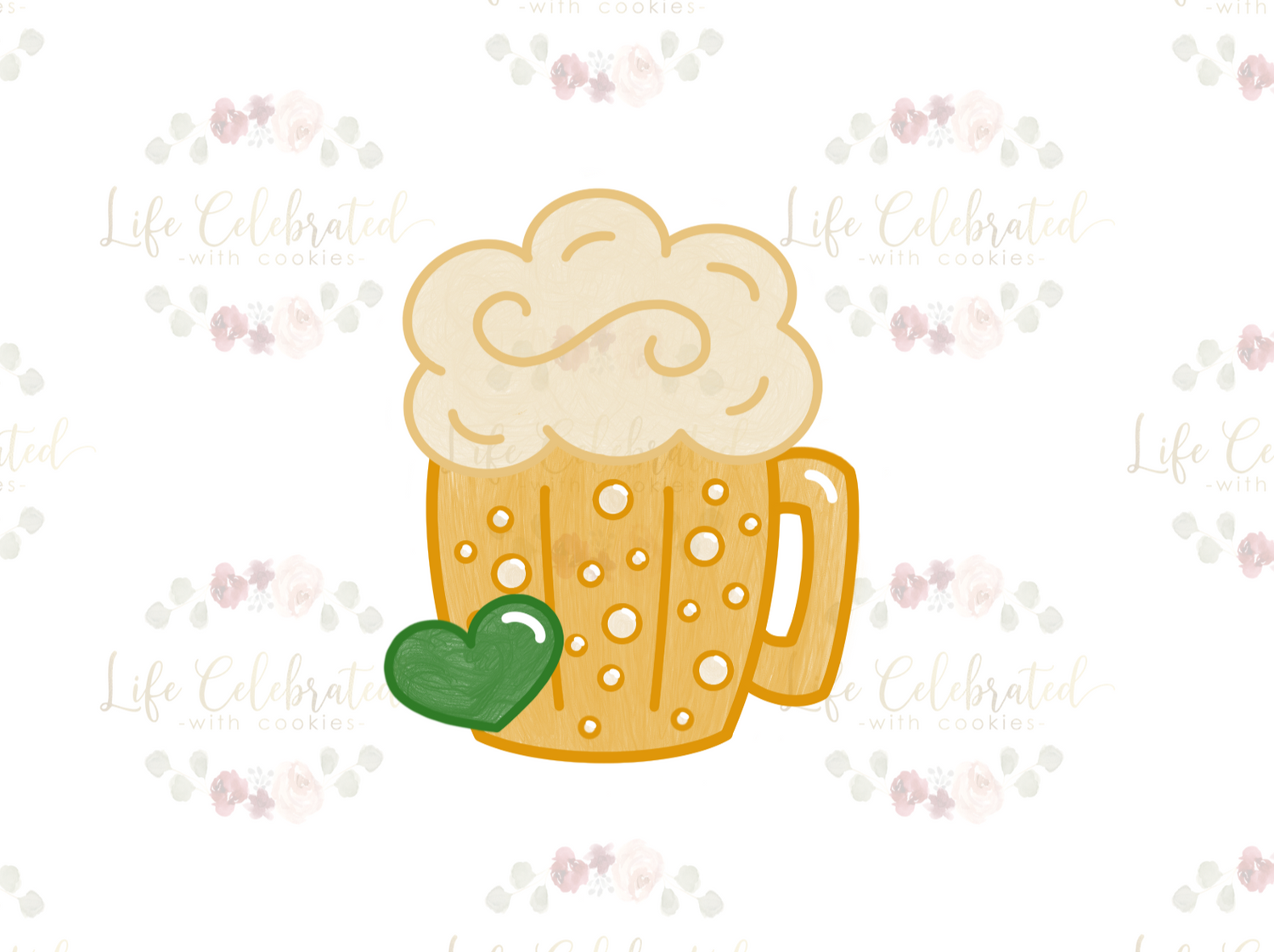 Fizzy Beer Cookie Cutter