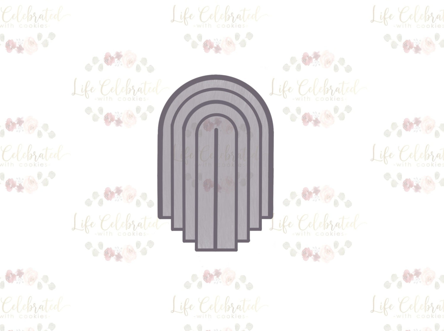 Boho Art Deco 6 of 8 Cookie Cutter