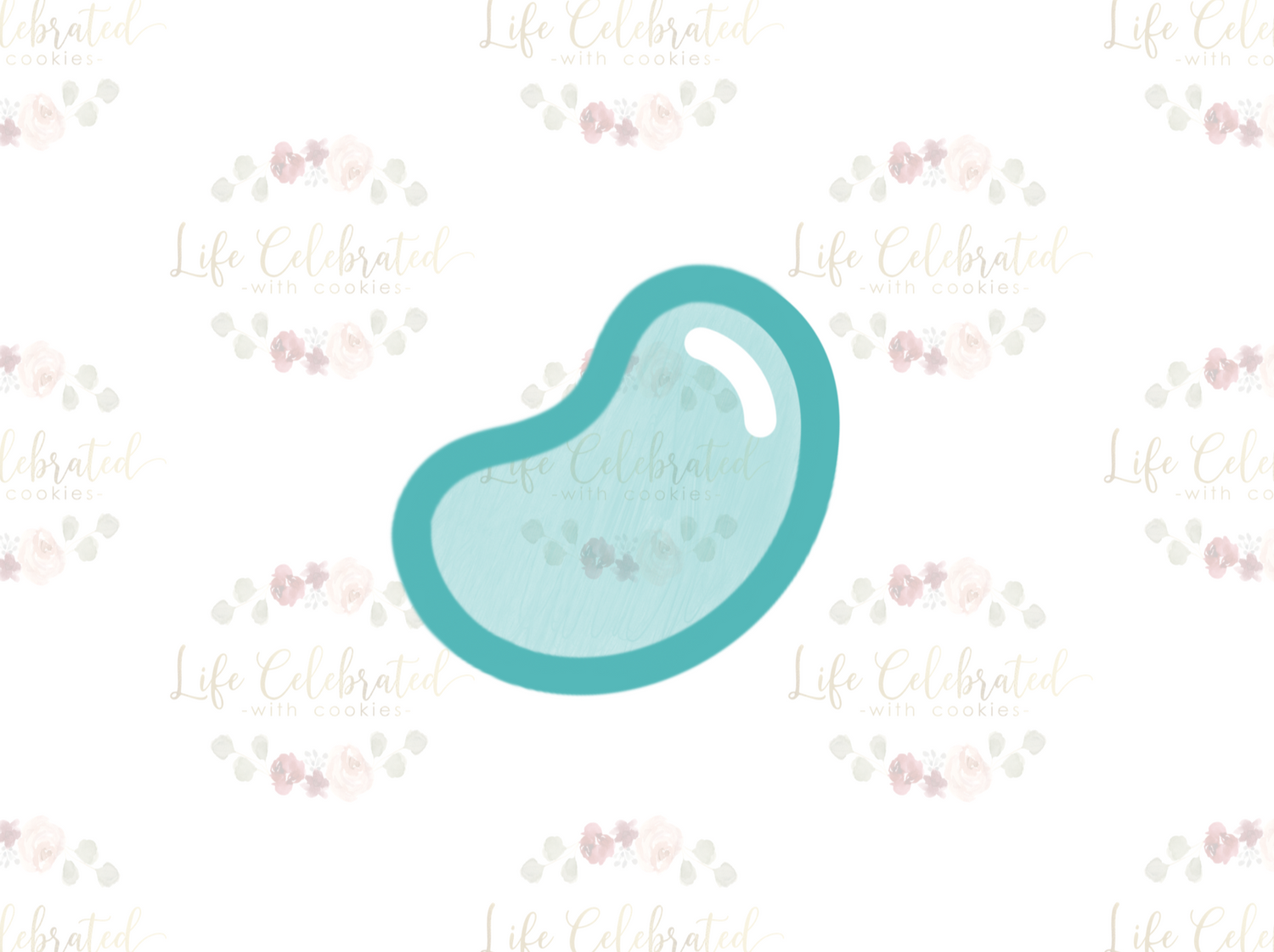 Jelly Bean Easter Cookie Cutter