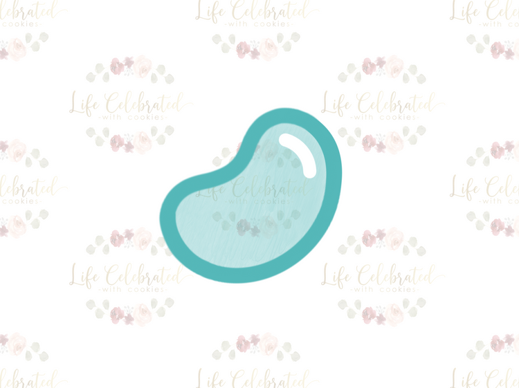 Jelly Bean Easter Cookie Cutter