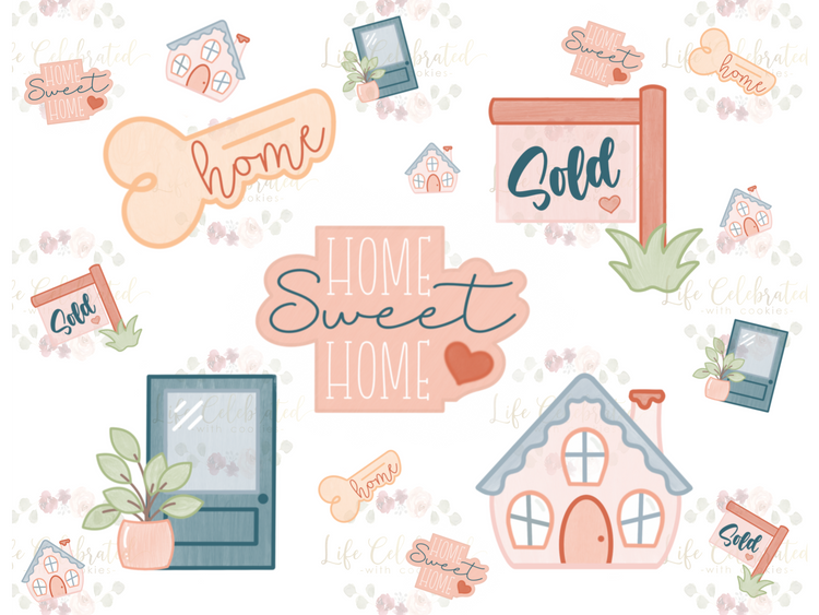 Home Sold Sign Cookie Cutter