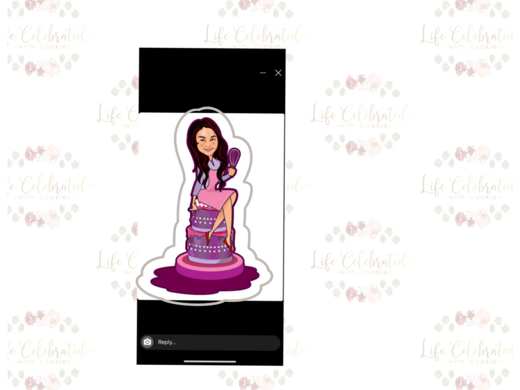 Custom Logo Cookie Cutter - Faby's Creations