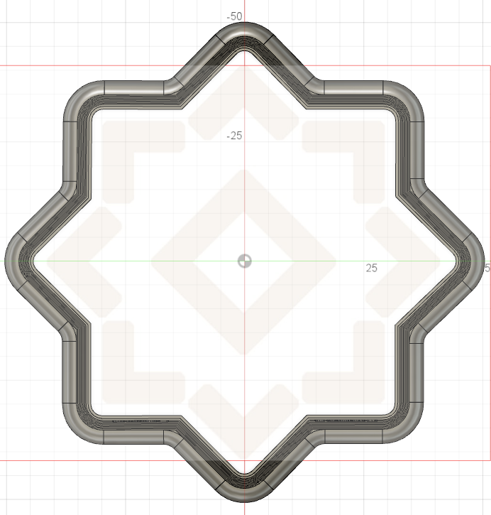 Star Plaque Cookie Cutter