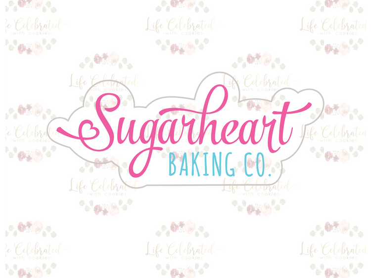 Custom Cookie Cutter - Sugarheart Baking Co.