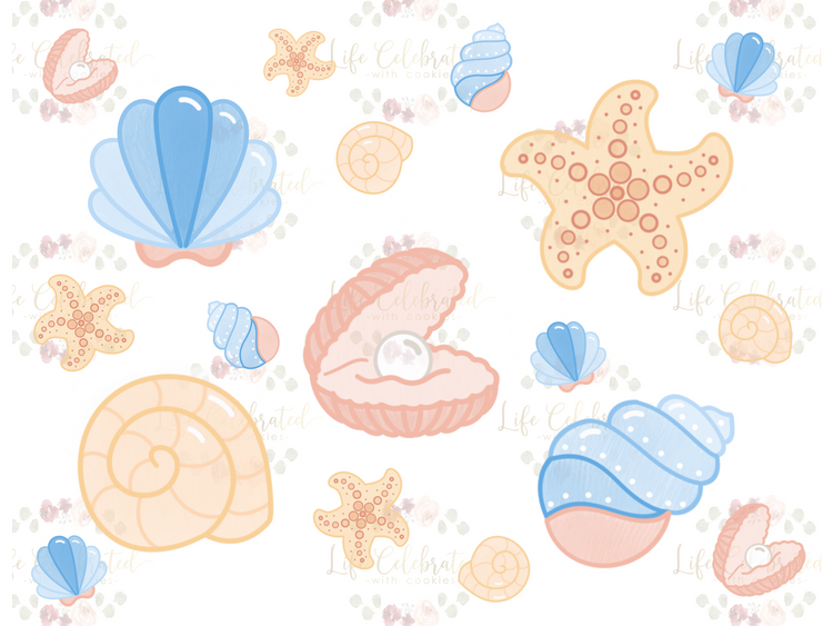 Clam Shell Seashell Cookie Cutter
