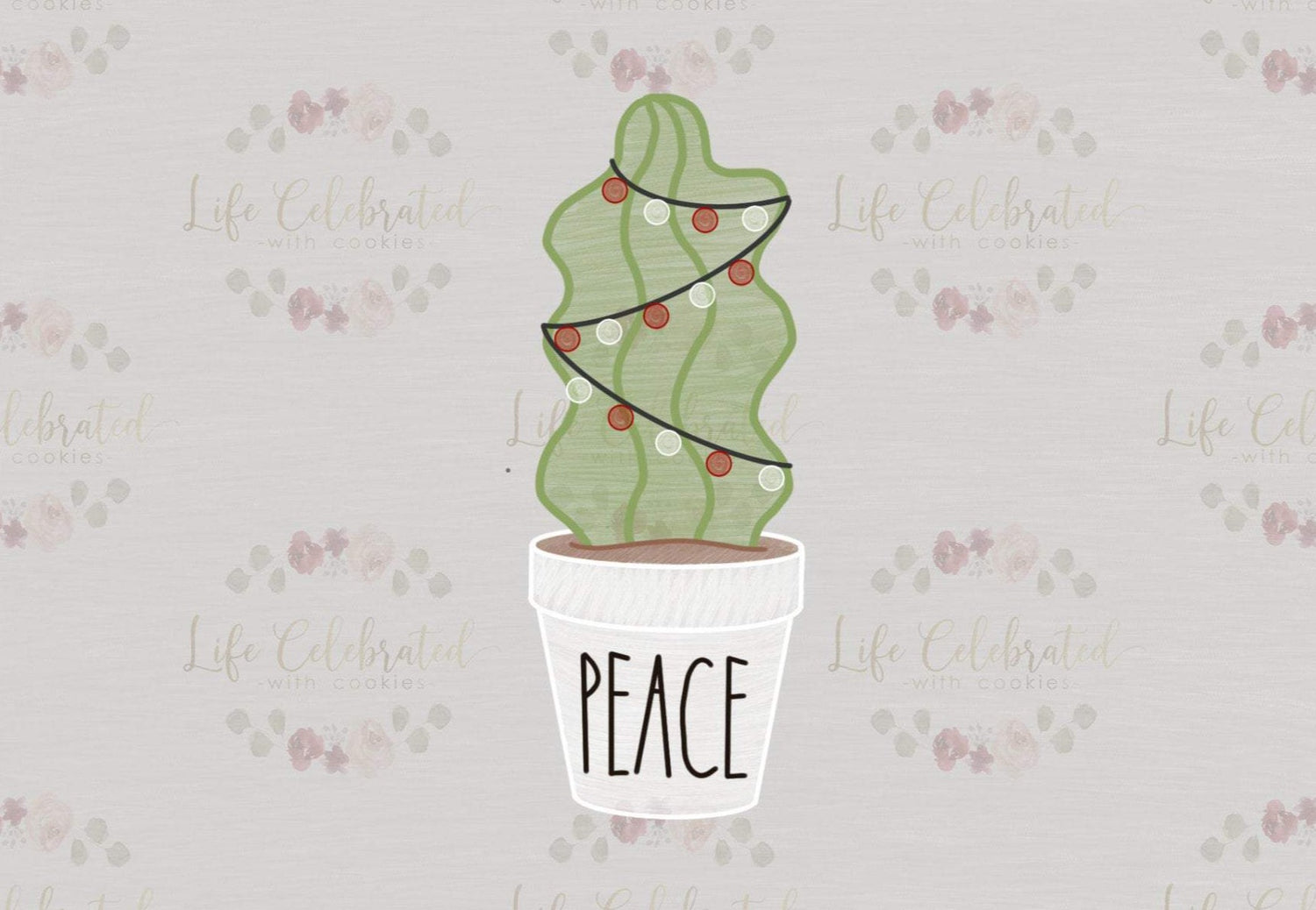 Barrel Cacti Cookie Cutter