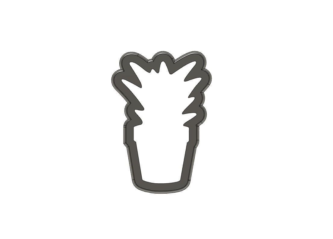 Alligator Cacti Cookie Cutter