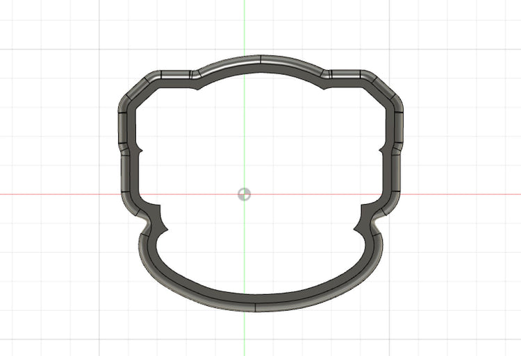Astronaut Helmet Cookie Cutter