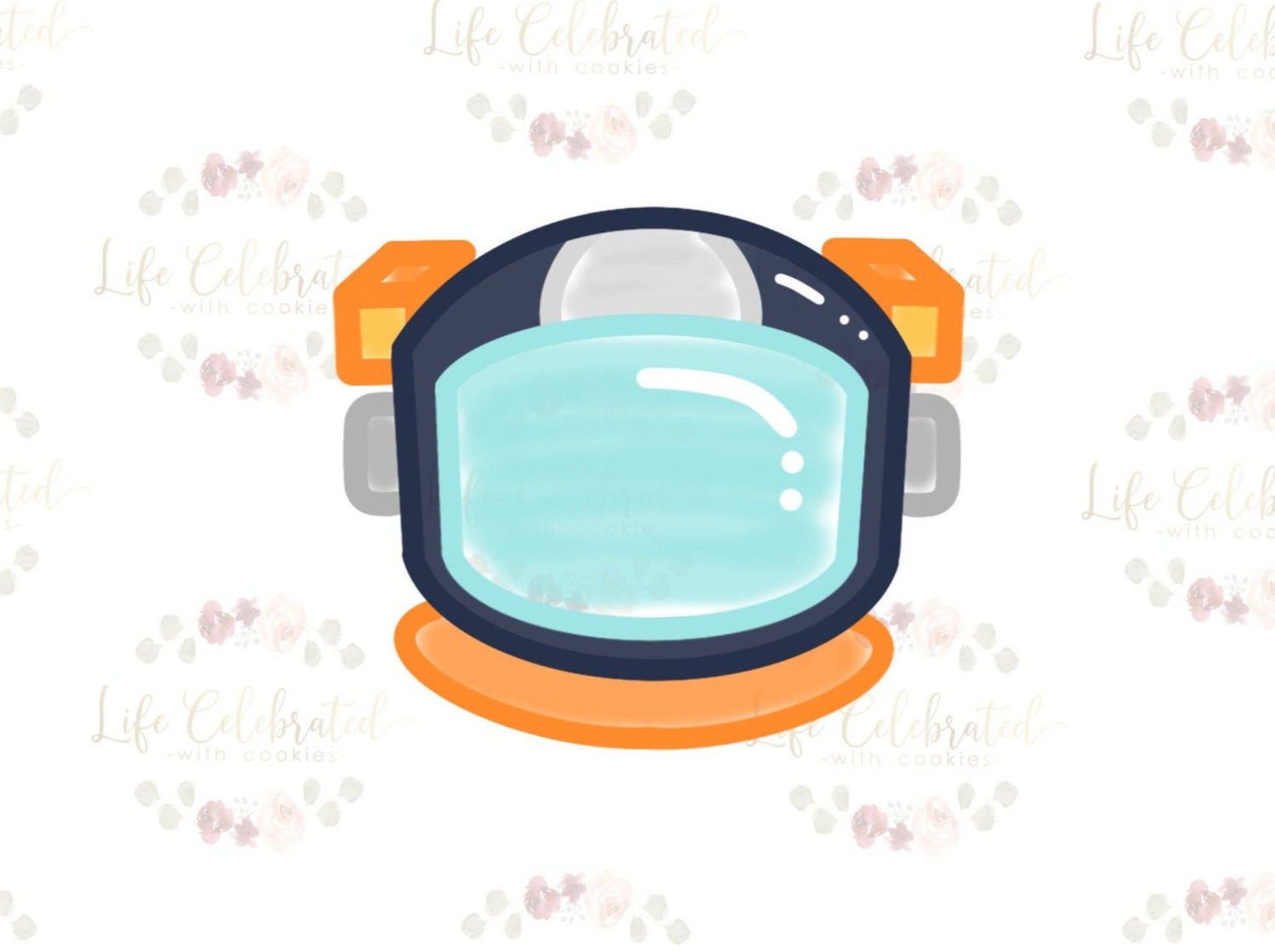 Astronaut Helmet Cookie Cutter