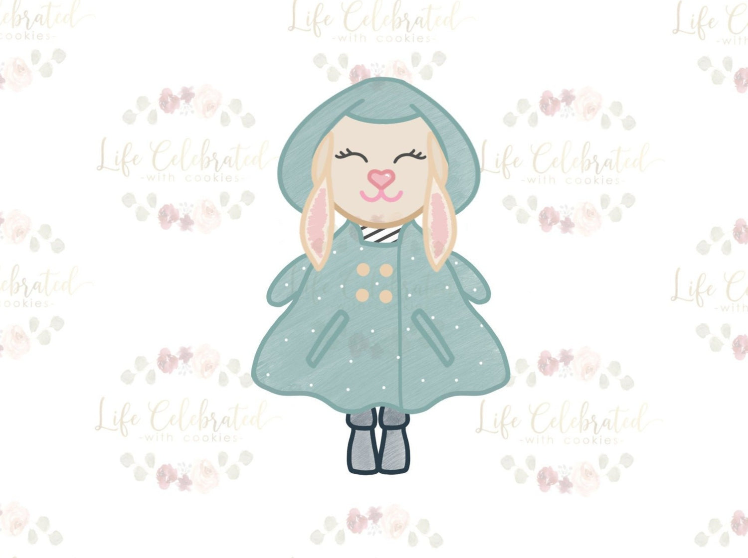 Bunny Rag Doll Cookie Cutter