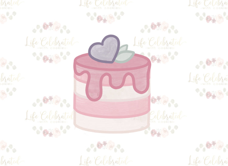 Mini Cake Cookie Cutter