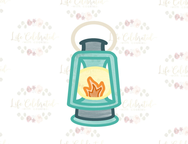 Campsite Lantern Cookie Cutter
