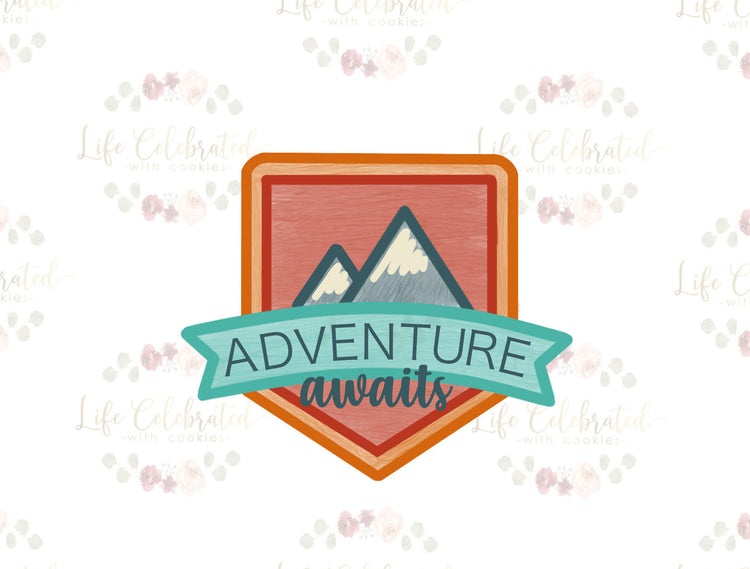 Adventure Badge Cookie Cutter