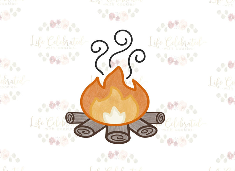 Bonfire Cookie Cutter