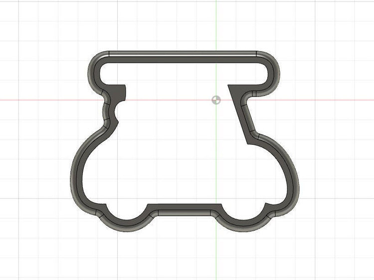 Golf Cart Cookie Cutter