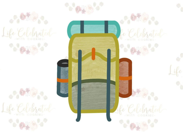 Hiking Backpack Cookie Cutter